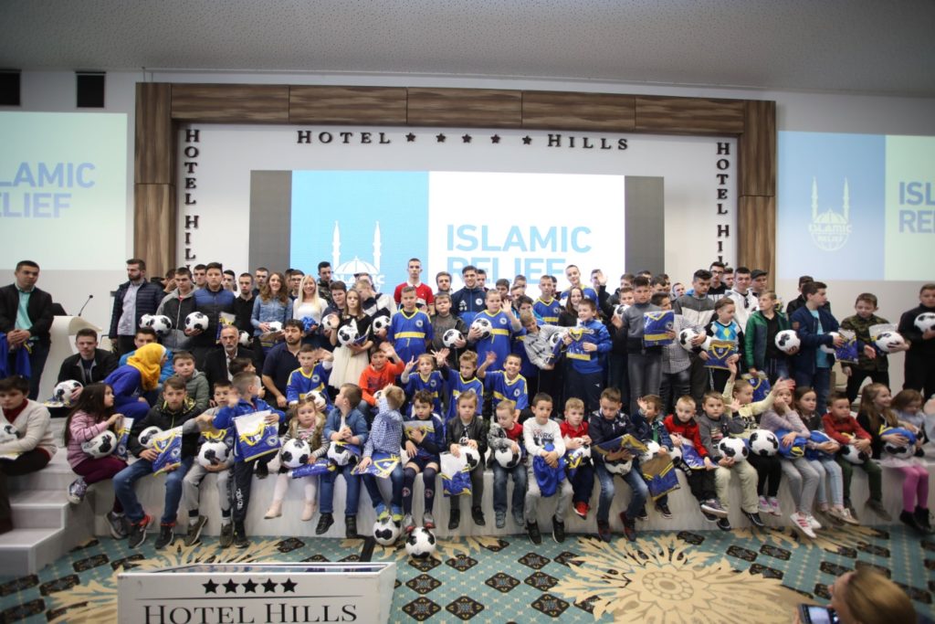 Muhamed Besic Visit for Orphans, Bosnia and Herzegovina